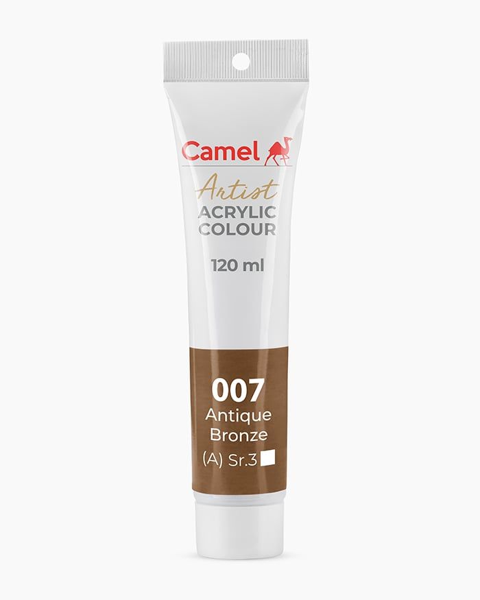 [DA ĐEN] Màu vẽ Acrylic Camel Artist 120ml Dạng Tuýp 120ml - Hãng Kokuyo Camlin