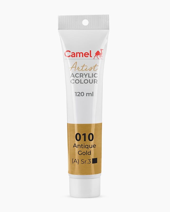 [DA ĐEN] Màu vẽ Acrylic Camel Artist 120ml Dạng Tuýp 120ml - Hãng Kokuyo Camlin