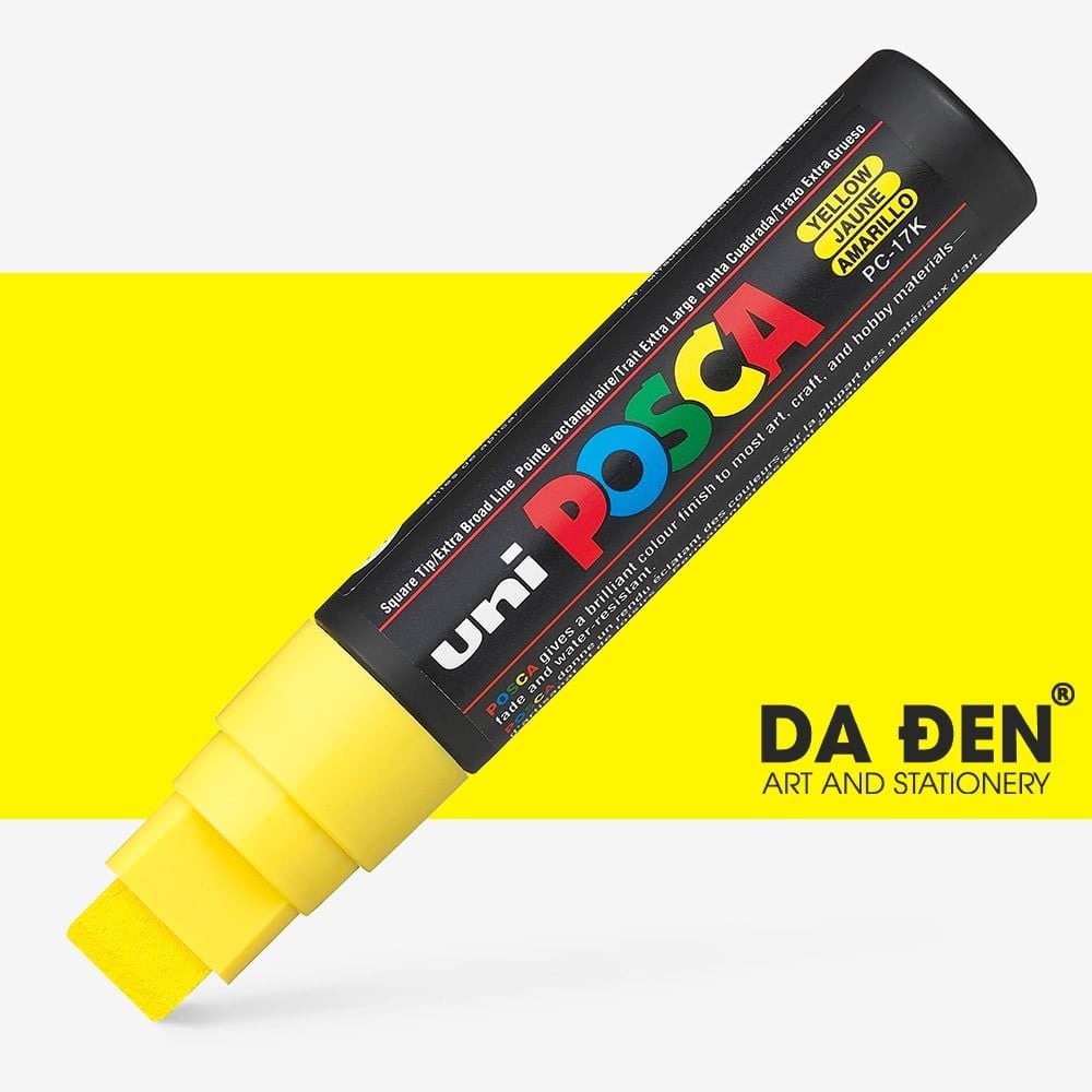 Bút Vẽ Cao Cấp Uni Posca Vẽ Trên Nhiều Chất Liệu (17K - 8mm)
