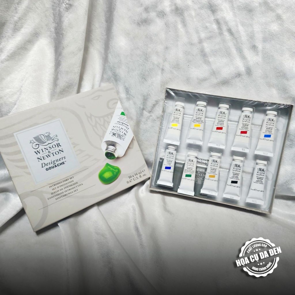 [DA ĐEN] Bộ Màu Artists Designer's Gouache 14ml của Winsor & Newton