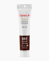 [DA ĐEN] Màu vẽ Acrylic Camel Artist 120ml Dạng Tuýp 120ml - Hãng Kokuyo Camlin