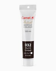 [DA ĐEN] Màu vẽ Acrylic Camel Artist 120ml Dạng Tuýp 120ml - Hãng Kokuyo Camlin