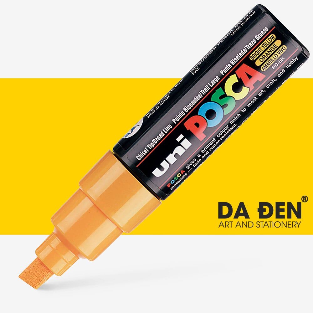 Bút Vẽ Cao Cấp Uni Posca Vẽ Trên Nhiều Chất Liệu (8K - 8mm)