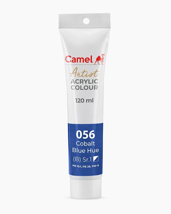 [DA ĐEN] Màu vẽ Acrylic Camel Artist 120ml Dạng Tuýp 120ml - Hãng Kokuyo Camlin