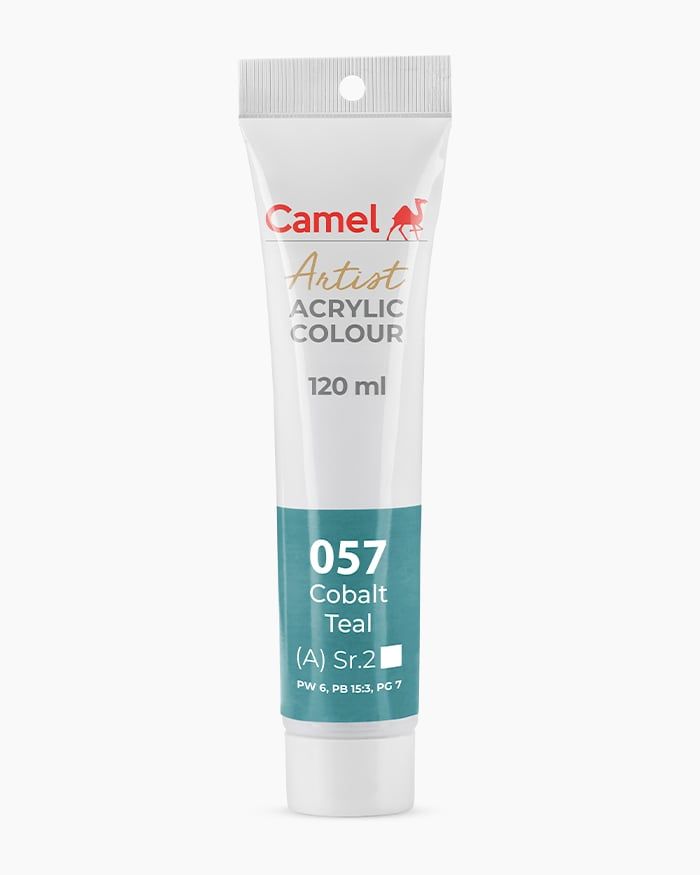 [DA ĐEN] Màu vẽ Acrylic Camel Artist 120ml Dạng Tuýp 120ml - Hãng Kokuyo Camlin