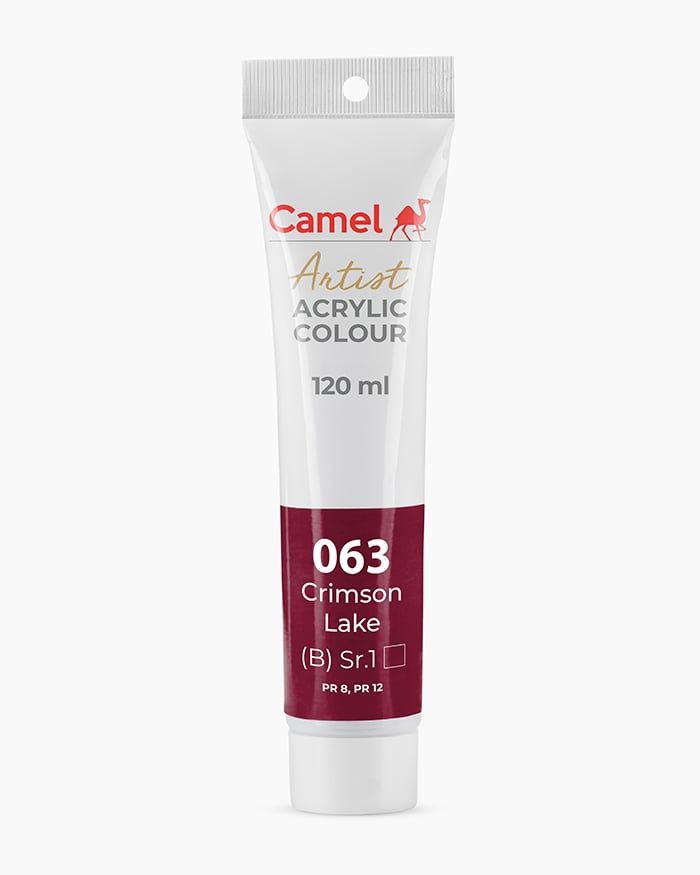 [DA ĐEN] Màu vẽ Acrylic Camel Artist 120ml Dạng Tuýp 120ml - Hãng Kokuyo Camlin
