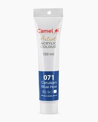[DA ĐEN] Màu vẽ Acrylic Camel Artist 120ml Dạng Tuýp 120ml - Hãng Kokuyo Camlin
