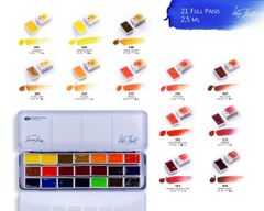 Màu Nước White Nights Artist 12 | 21 | 35  Màu (Metal Box)