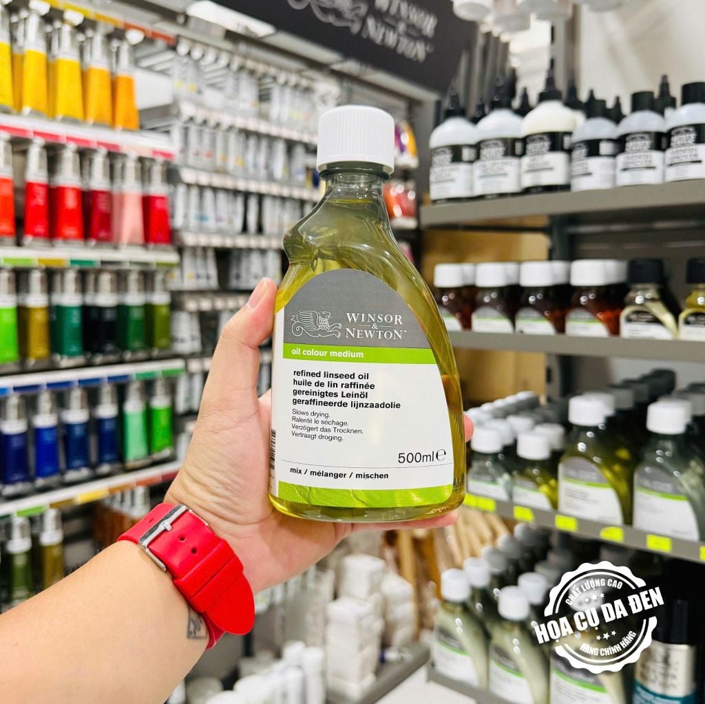 Dầu Lanh Tinh Chất Refined Linseed Oil của Winsor & Newton