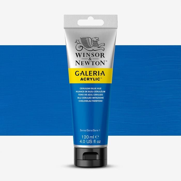 [DA ĐEN] Màu Acrylic Tuýp 120ml Hạng Họa Sĩ Galeria của hãng Winsor & Newton