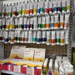 [DA ĐEN] Màu vẽ Acrylic Camel Artist 120ml Dạng Tuýp 120ml - Hãng Kokuyo Camlin