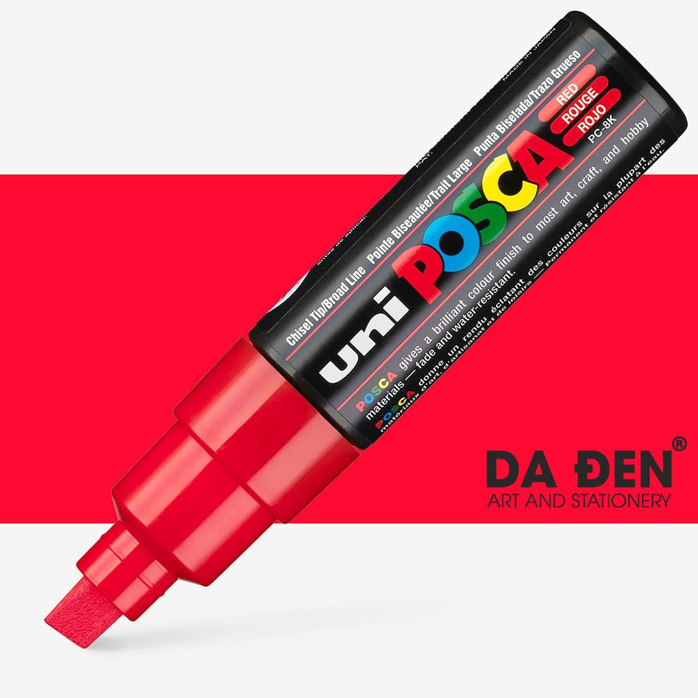 Bút Vẽ Cao Cấp Uni Posca Vẽ Trên Nhiều Chất Liệu (8K - 8mm)