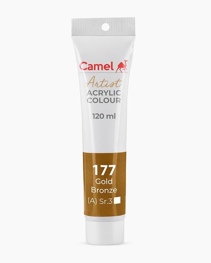 [DA ĐEN] Màu vẽ Acrylic Camel Artist 120ml Dạng Tuýp 120ml - Hãng Kokuyo Camlin