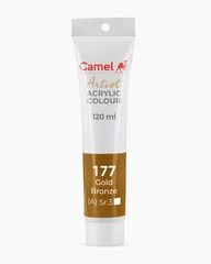 [DA ĐEN] Màu vẽ Acrylic Camel Artist 120ml Dạng Tuýp 120ml - Hãng Kokuyo Camlin