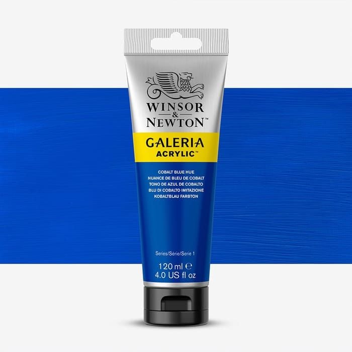 [DA ĐEN] Màu Acrylic Tuýp 120ml Hạng Họa Sĩ Galeria của hãng Winsor & Newton