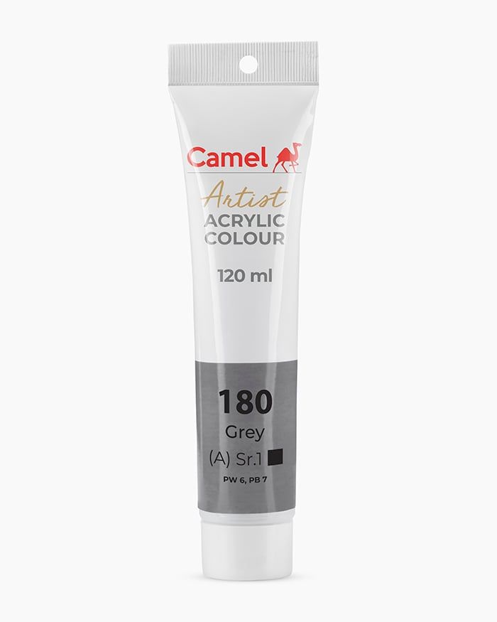[DA ĐEN] Màu vẽ Acrylic Camel Artist 120ml Dạng Tuýp 120ml - Hãng Kokuyo Camlin