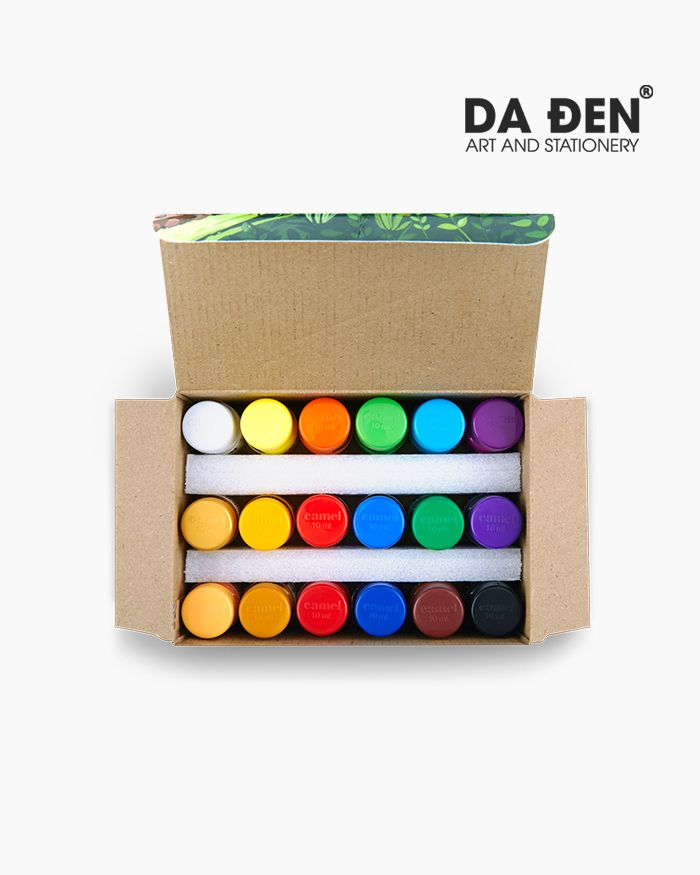 Màu Vẽ Camel Poster Color 10ml Set 6 | 12 | 18 Màu