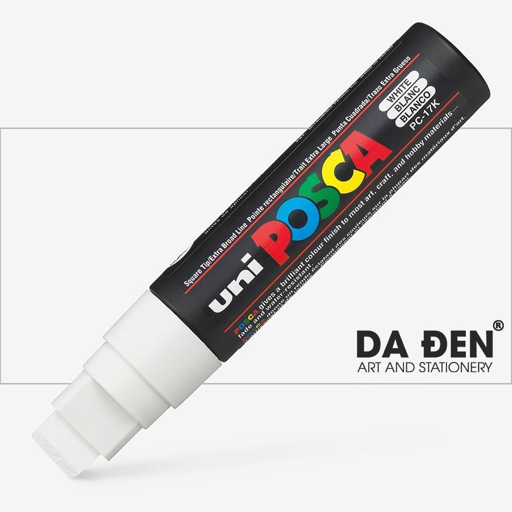 Bút Vẽ Cao Cấp Uni Posca Vẽ Trên Nhiều Chất Liệu (17K - 8mm)