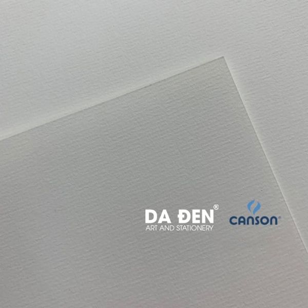 Giấy Vẽ Màu Nước, Poster Canson Vân Ngang Dày (220gsm)