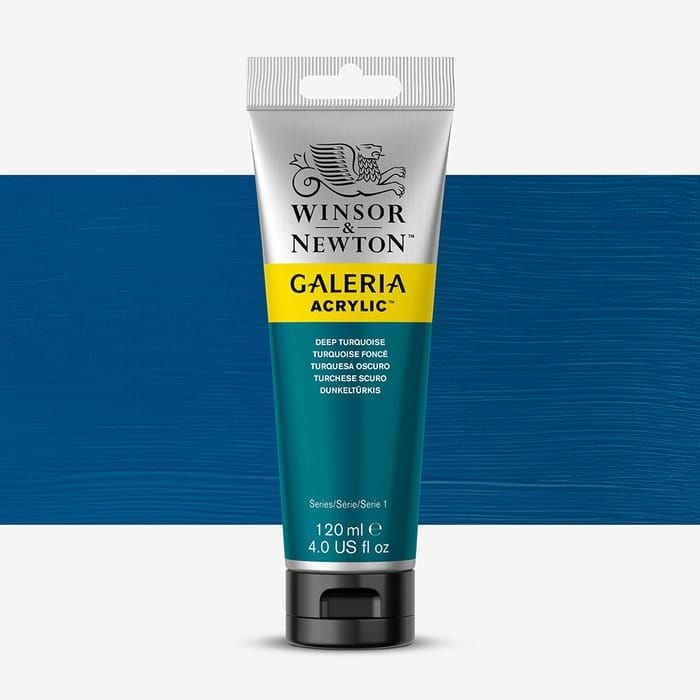 [DA ĐEN] Màu Acrylic Tuýp 120ml Hạng Họa Sĩ Galeria của hãng Winsor & Newton