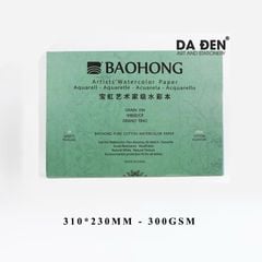 Sổ Vẽ Cao Cấp Baohong Artist's 300gsm 100% Cotton (Cold Press)