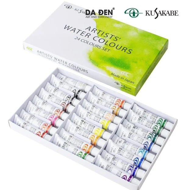 Màu Nước Hoạ Sĩ Kusakabe Set 12|18|24|36|54|90 Màu