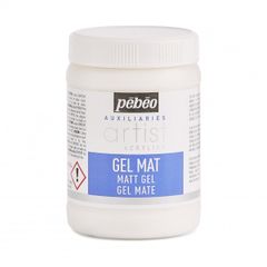 Pebeo Artist Acrylics Matt Gel 250ml – Gel Acrylic Mờ (Matte)