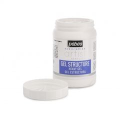 Pebeo Artist Acrylics Structure Gel 250ml – Gel Tạo Chất Liệu Cho Màu Acrylic