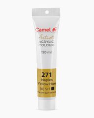[DA ĐEN] Màu vẽ Acrylic Camel Artist 120ml Dạng Tuýp 120ml - Hãng Kokuyo Camlin