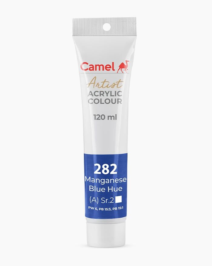 [DA ĐEN] Màu vẽ Acrylic Camel Artist 120ml Dạng Tuýp 120ml - Hãng Kokuyo Camlin