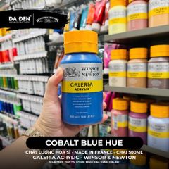 [DA ĐEN] Màu Acrylic Hạng Họa Sĩ Galeria Acrylic Của Hãng Winsor & Newton - Dung tích 500ml