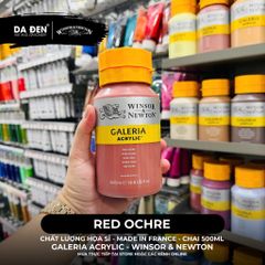 [DA ĐEN] Màu Acrylic Hạng Họa Sĩ Galeria Acrylic Của Hãng Winsor & Newton - Dung tích 500ml