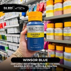 [DA ĐEN] Màu Acrylic Hạng Họa Sĩ Galeria Acrylic Của Hãng Winsor & Newton - Dung tích 500ml