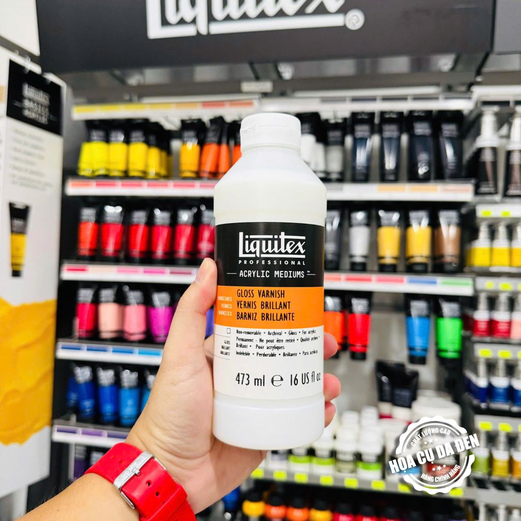 Các Loại Véc Ni Varnish Màu Acrylic hãng Liquitex đủ các dung tích