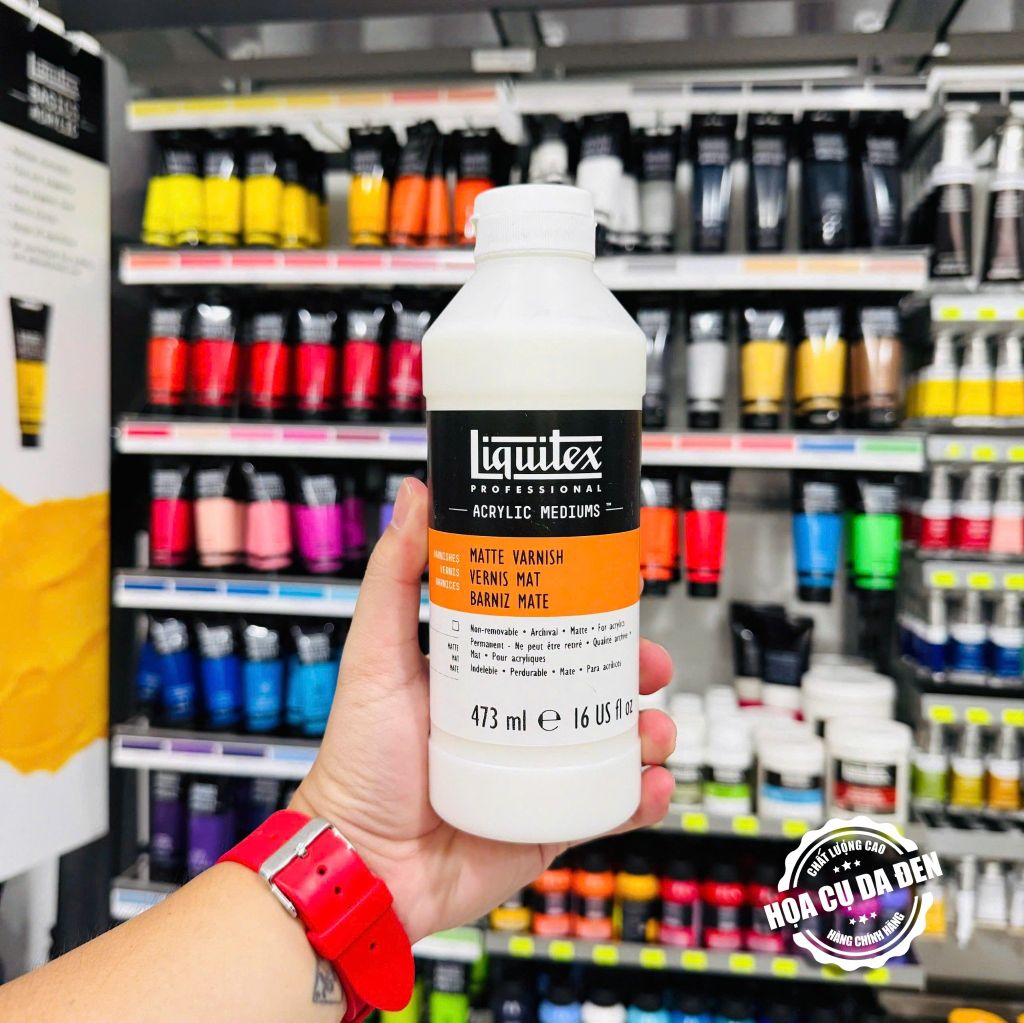 Các Loại Véc Ni Varnish Màu Acrylic hãng Liquitex đủ các dung tích