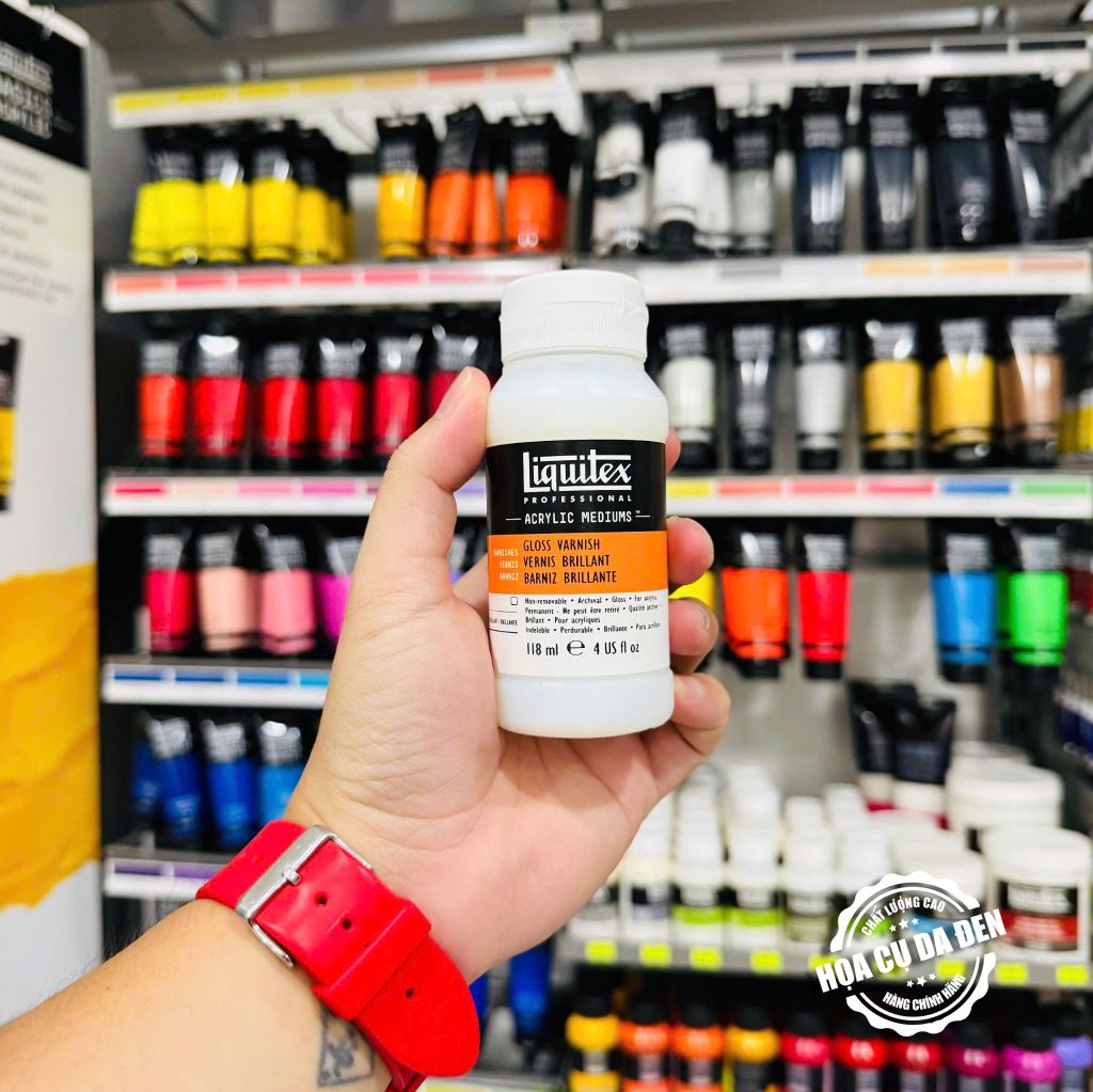 Các Loại Véc Ni Varnish Màu Acrylic hãng Liquitex đủ các dung tích