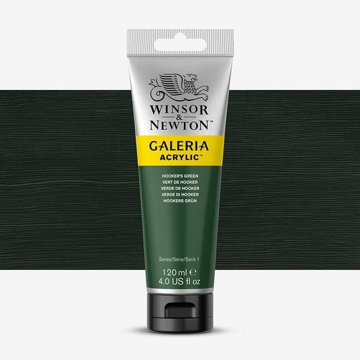 [DA ĐEN] Màu Acrylic Tuýp 120ml Hạng Họa Sĩ Galeria của hãng Winsor & Newton