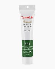 [DA ĐEN] Màu vẽ Acrylic Camel Artist 120ml Dạng Tuýp 120ml - Hãng Kokuyo Camlin