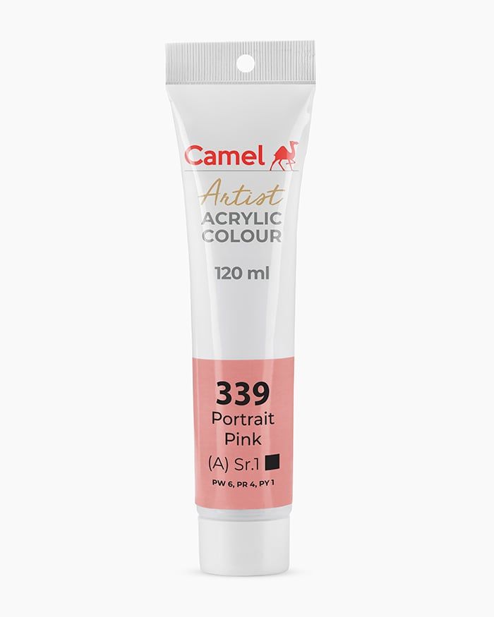 [DA ĐEN] Màu vẽ Acrylic Camel Artist 120ml Dạng Tuýp 120ml - Hãng Kokuyo Camlin