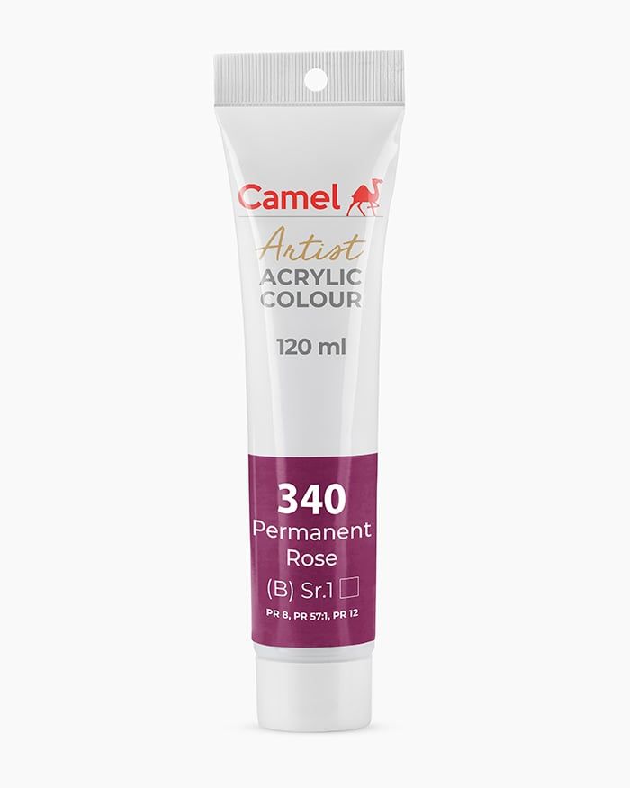 [DA ĐEN] Màu vẽ Acrylic Camel Artist 120ml Dạng Tuýp 120ml - Hãng Kokuyo Camlin