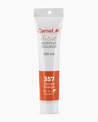 [DA ĐEN] Màu vẽ Acrylic Camel Artist 120ml Dạng Tuýp 120ml - Hãng Kokuyo Camlin