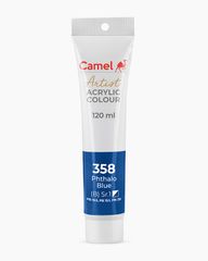 [DA ĐEN] Màu vẽ Acrylic Camel Artist 120ml Dạng Tuýp 120ml - Hãng Kokuyo Camlin