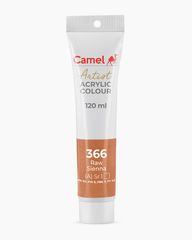 [DA ĐEN] Màu vẽ Acrylic Camel Artist 120ml Dạng Tuýp 120ml - Hãng Kokuyo Camlin