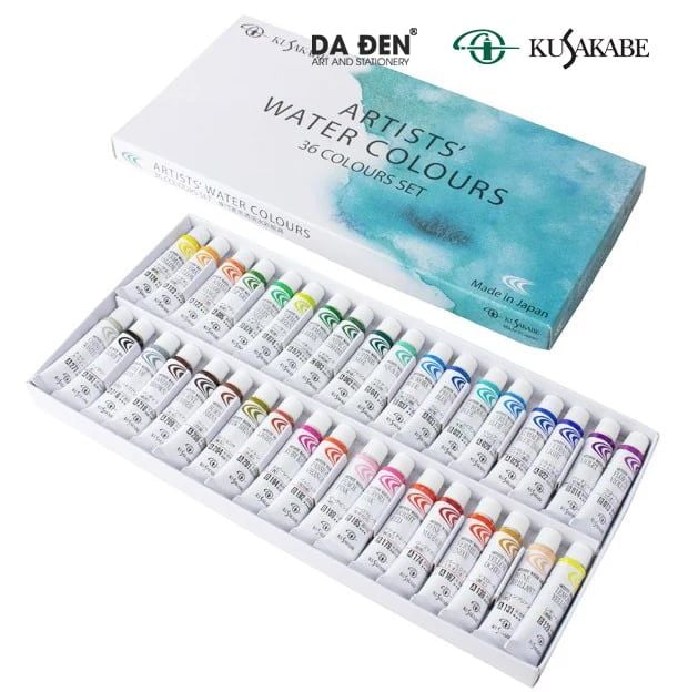 Màu Nước Hoạ Sĩ Kusakabe Set 12|18|24|36|54|90 Màu