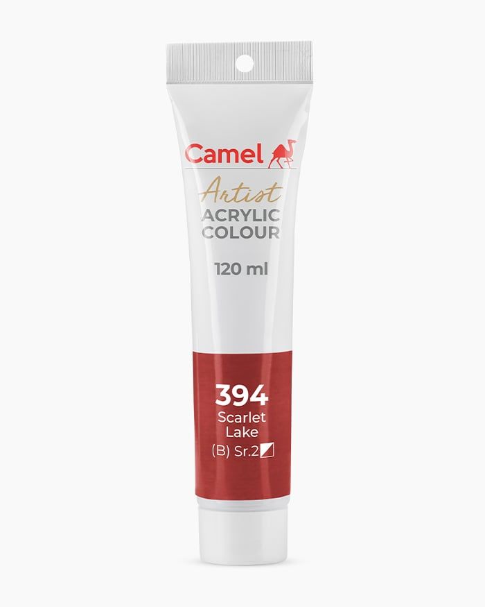 [DA ĐEN] Màu vẽ Acrylic Camel Artist 120ml Dạng Tuýp 120ml - Hãng Kokuyo Camlin