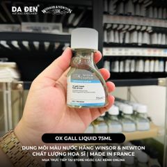 Dung Môi Màu Nước Winsor & Newton - Ox Gall Liquid Làm Loãng Màu Nước 75ml