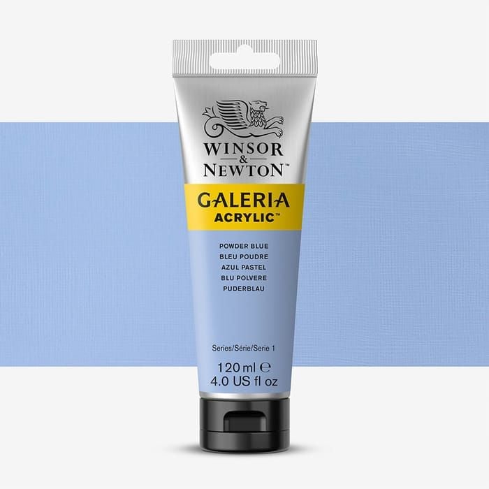 [DA ĐEN] Màu Acrylic Tuýp 120ml Hạng Họa Sĩ Galeria của hãng Winsor & Newton