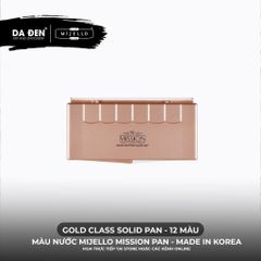 [DA ĐEN] Màu Nước Nén Mijello Mission Pan Watercolor - Dòng Gold Class và Triple Solid