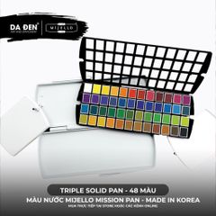 [DA ĐEN] Màu Nước Nén Mijello Mission Pan Watercolor - Dòng Gold Class và Triple Solid