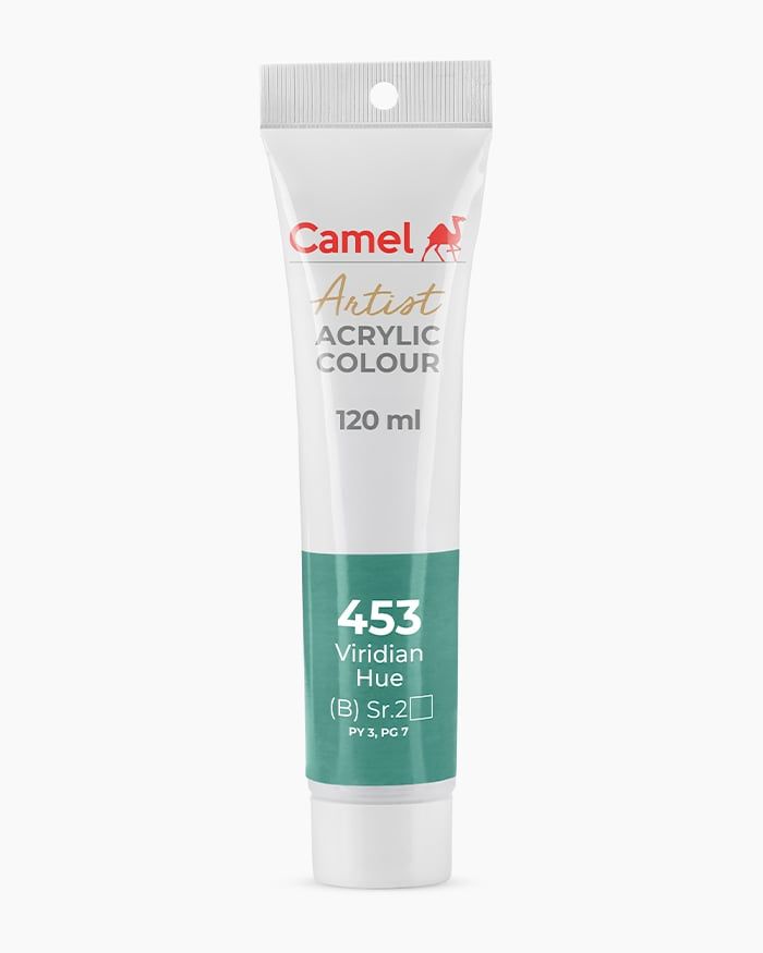 [DA ĐEN] Màu vẽ Acrylic Camel Artist 120ml Dạng Tuýp 120ml - Hãng Kokuyo Camlin